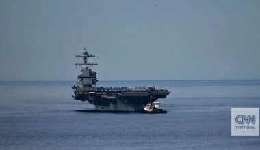 Após 10 ataques dos EUA que provocaram 43 mortos, Administração Trump reforça operações no mar das Caraíbas - USS Gerald Ford ativado