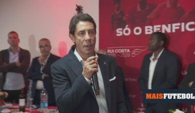 VÍDEO: Rui Costa emociona-se no encerramento da campanha