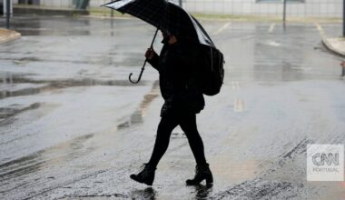 IPMA eleva para laranja aviso de mau tempo em cinco distritos do continente