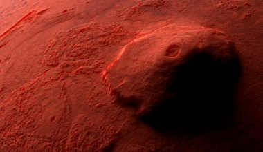 "O gelo de Marte poderá ter sido originado a partir de erupções vulcânicas"