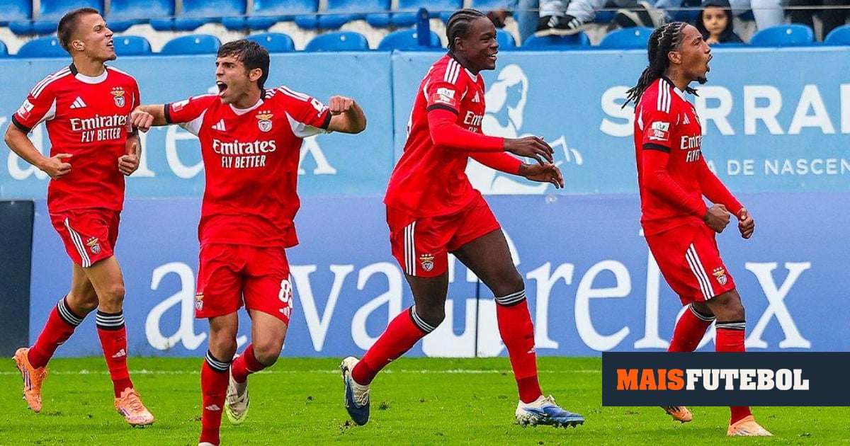 II Liga: Benfica B bate Feirense e soma primeira vitória na prova