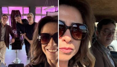 Fernanda Torres aparece com novo visual em 'Os Corretores' - 26/10/2025 - Celebridades