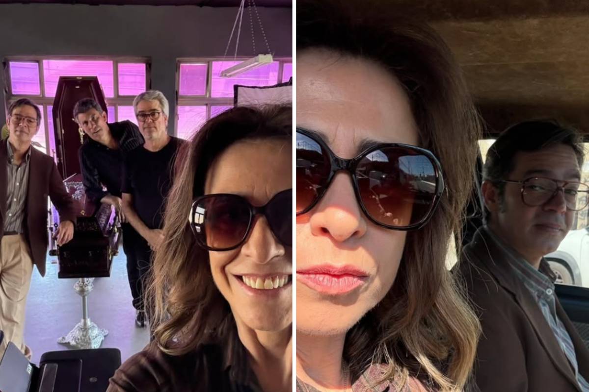 Fernanda Torres aparece com novo visual em 'Os Corretores' - 26/10/2025 - Celebridades