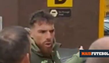 VÍDEO: José Sá confronta adeptos dos Wolves após nova derrota