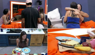 Rayane Figliuzzi recebe surpresa de aniversário e abraço apertado de ex-rival – Record