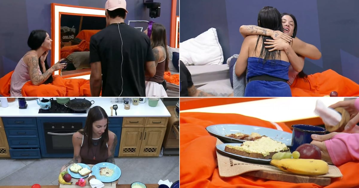 Rayane Figliuzzi recebe surpresa de aniversário e abraço apertado de ex-rival – Record