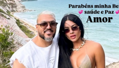 Saudade do mozão! Cantor Belo publica mensagem de parabéns para Rayane Figliuzzi; veja – Record