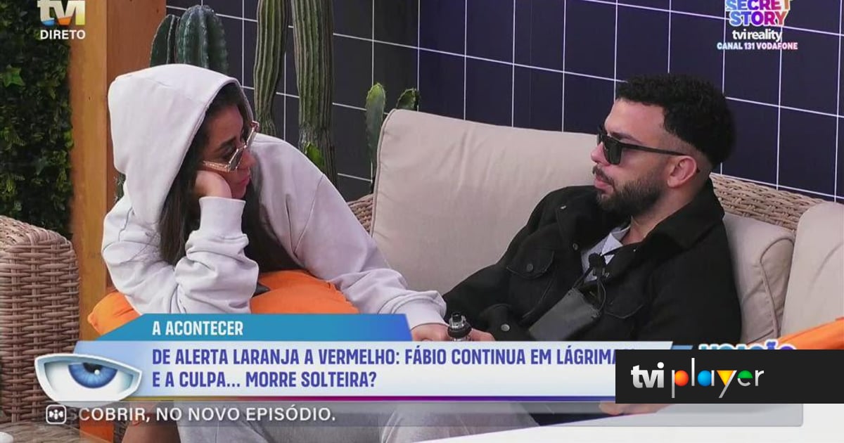 Fábio continua em lágrimas e critica Liliana: «Estás-te a deixar afetar por causa de outras pessoas»