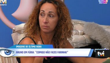 A farinha no centro da polémica: Após confronto intenso com Bruno, Marisa Susana acaba em lágrimas - Secret Story