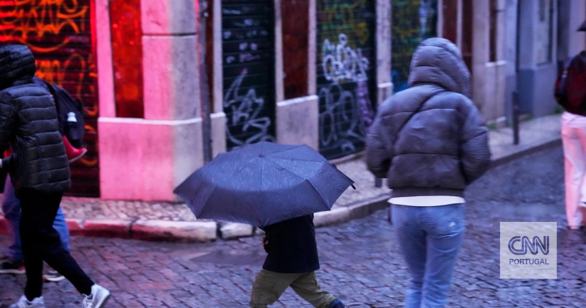 Vem aí mais chuva forte: nove distritos de Portugal continental sob aviso laranja na sexta-feira
