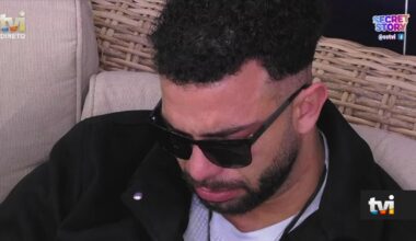 Fábio de rastos por causa de palavras de Liliana. Saiba o que aconteceu - Secret Story