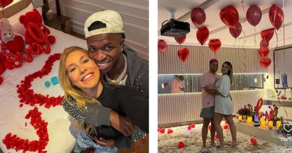 Web resgata foto antiga de Zé Felipe e Virginia e a compara com o pedido de namoro de Vini Jr.