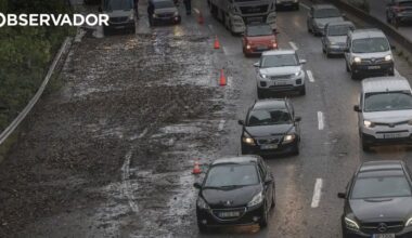 Chuva forte provoca inundações. Idosa resgatada no Porto – Observador
