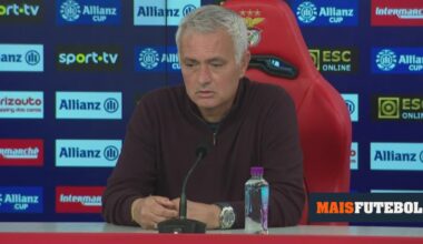 «Sei qual é a diferença entre um clube grande e um gigante. O Benfica é um clube gigante» - Maisfutebol