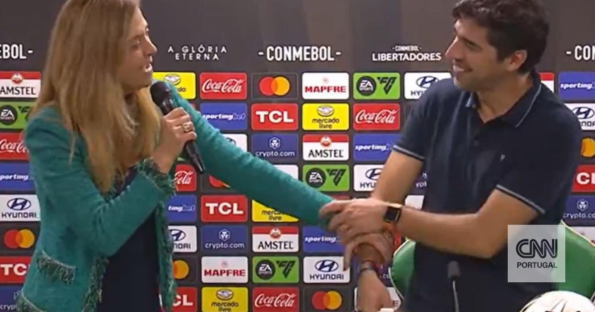 Leila Pereira interrompe conferência de Abel Ferreira: «Não aguentei...»