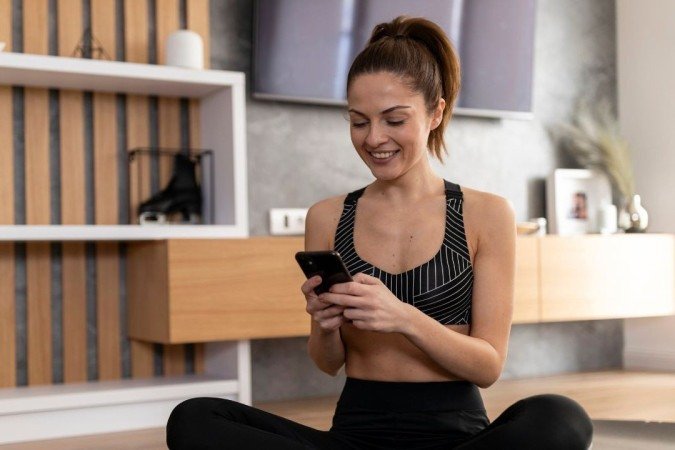 Aplicativos ajudam a controlar a respiração, monitorar o humor e fazer meditações -  (crédito: FreePik)