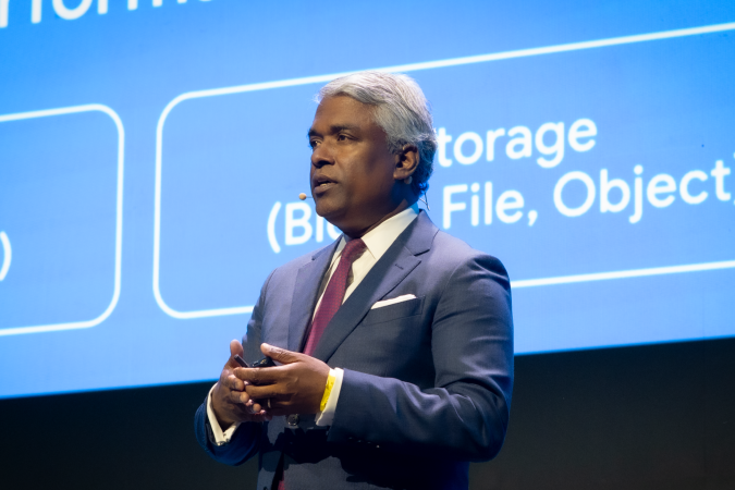 Google lança o Gemini Enterprise para acelerar o uso de inteligência artificial no trabalho. Thomas Kuria, CEO da empresa explicou as novidades -  (crédito: Divulgação Google Cloud)