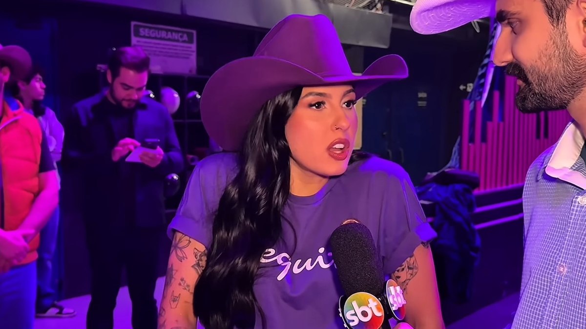 Ana Castela faz história no SBT e chega a liderar contra a Globo