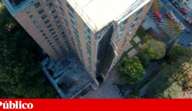 Edifício de 20 andares colapsa parcialmente em Nova Iorque | EUA