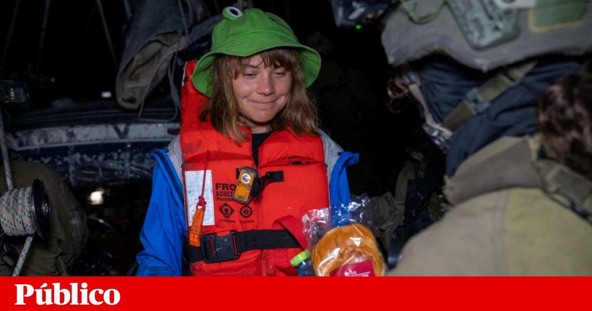 Greta Thunberg diz que está detida por Israel em cela infestada de percevejos | Israel