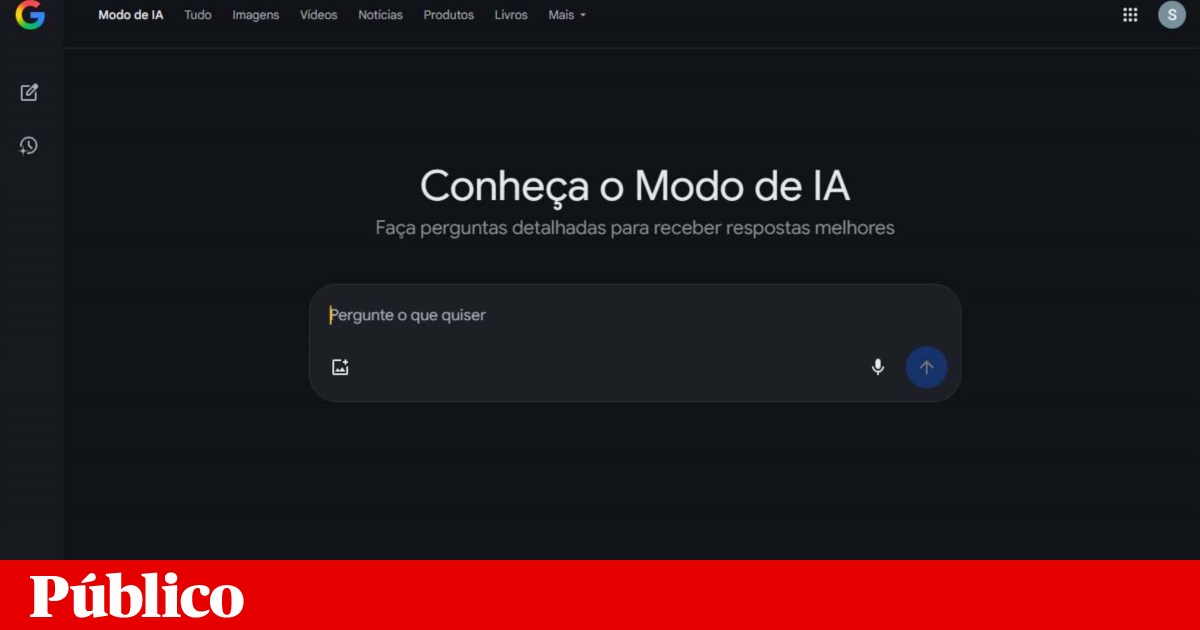 Pesquisa Google baseada em inteligência artificial chega a Portugal | Inteligência artificial