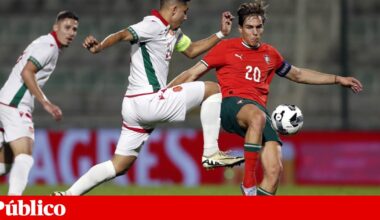 Portugal bate Bulgária rumo ao Euro 2027 de sub-21 | Futebol internacional