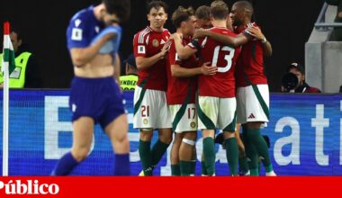 Hungria vence Arménia e dá empurrãozinho a Portugal | Futebol internacional