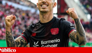 Com a ajuda de Grimaldo, Bayer Leverkusen prolonga recorde na Bundesliga | Futebol internacional