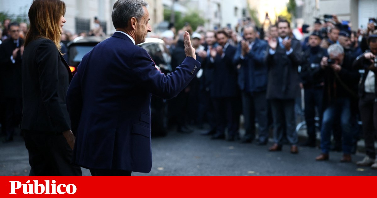 Nicolas Sarkozy já chegou à prisão de La Santé para cumprir pena de cinco anos | França