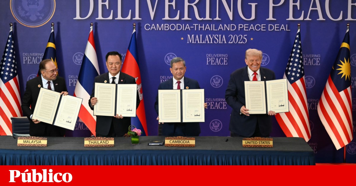 Tailândia e Camboja assinam acordo de paz na presença de Trump | Ásia