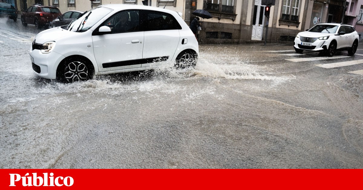 Mau tempo: mais de 60 ocorrências no Porto. Trânsito condicionado na VCI | Protecção Civil