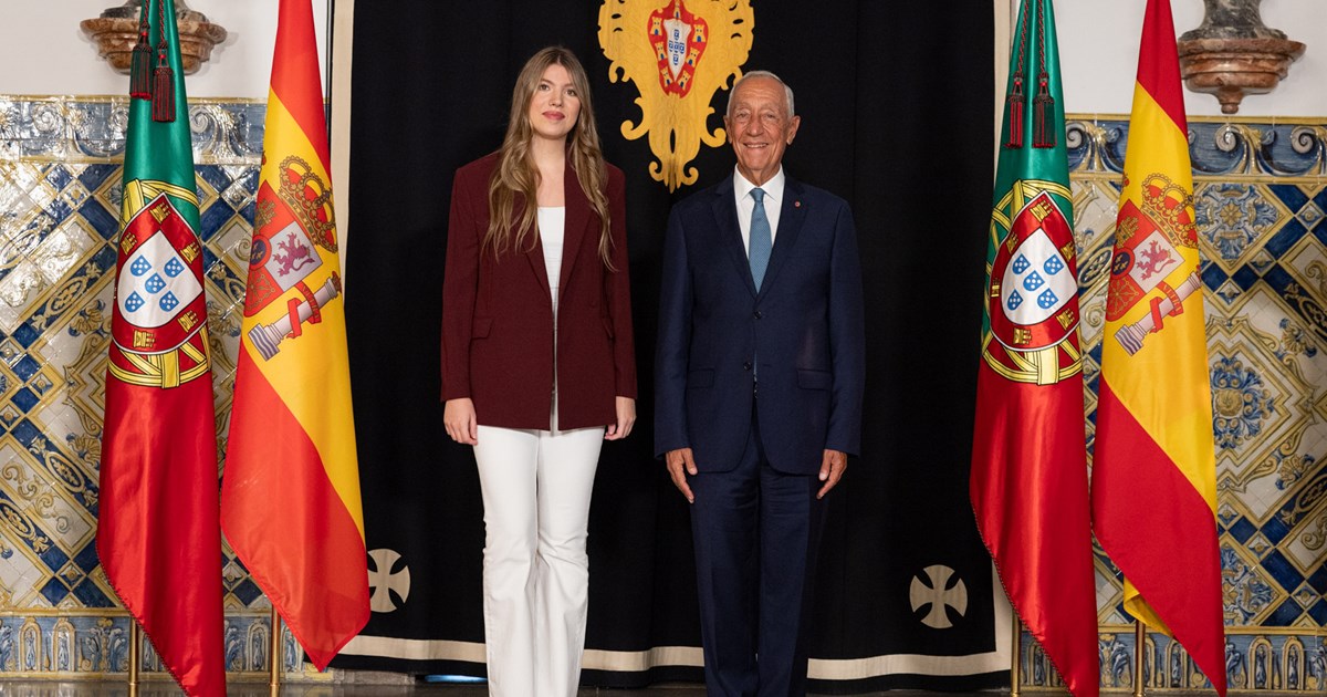 Presidente da República recebeu a Infanta Dona Sofia