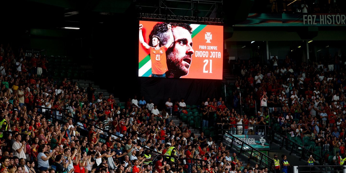Ruben Neves desbloqueou o Portugal-Irlanda e dedicou o golo a Diogo Jota