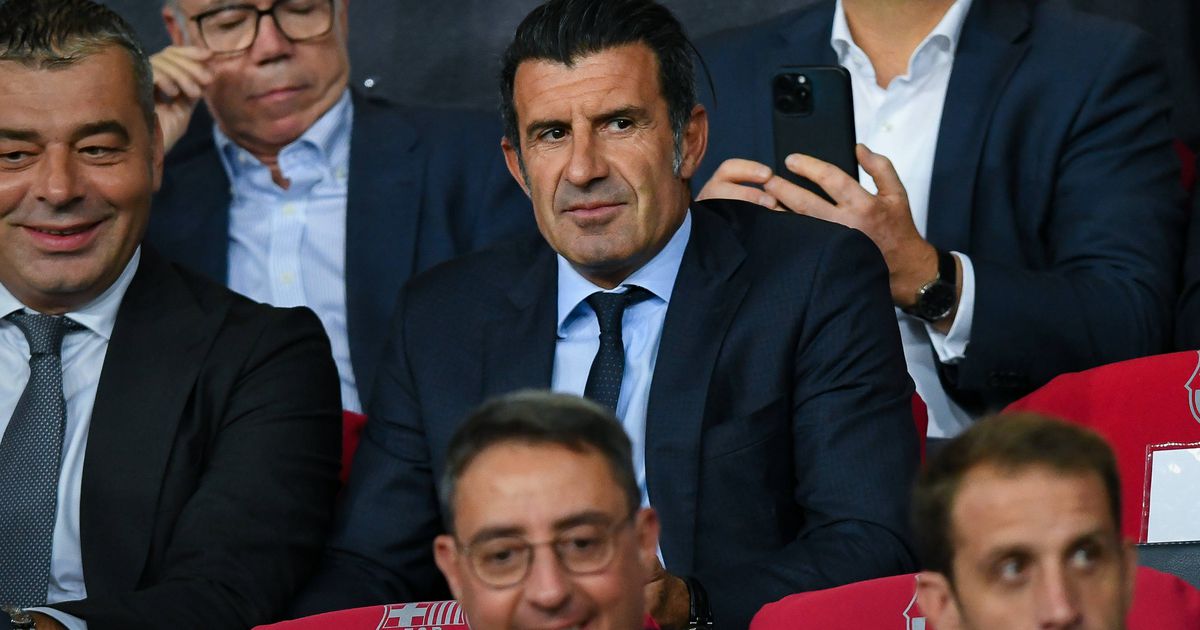 Figo desfaz mistério da mensagem enigmática