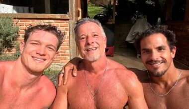 SBT TV | Marcello Novaes compartilha foto com os filhos: "Quanta beleza"