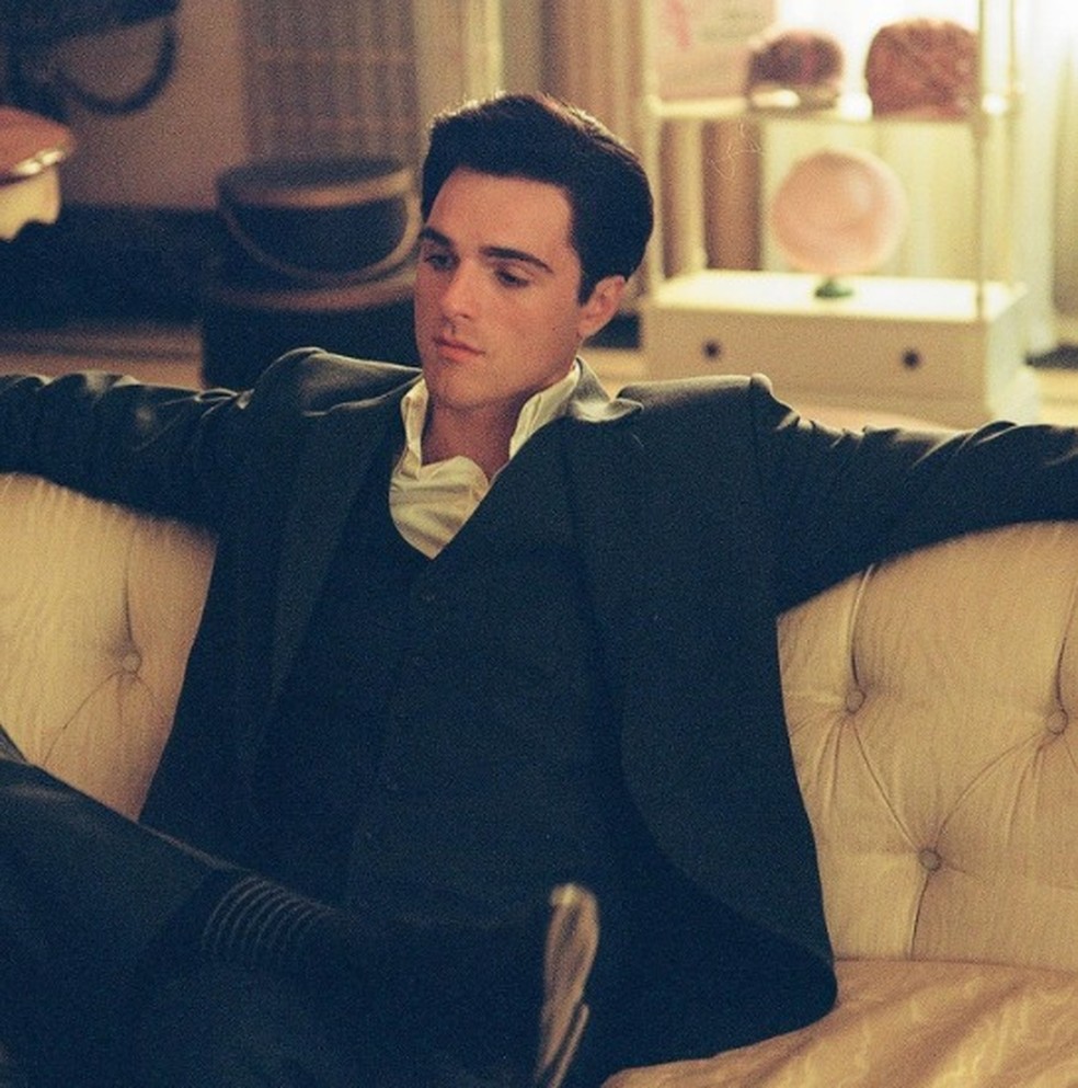 Jacob Elordi interpretou Elvis Presley no filme dirigido por Sofia Coppola, 'Priscilla' — Foto: Reprodução