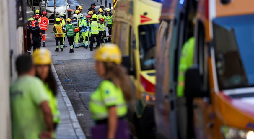 Madrid. Dez feridos e quatro desaparecidos em colapso de edifício em obras