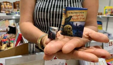 Xenia Luz e os Menores Livros do Mundo na Bienal Pantanal