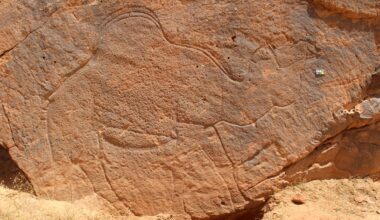 Arábia Saudita. Encontrados 62 painéis de arte rupestre com 12 mil anos