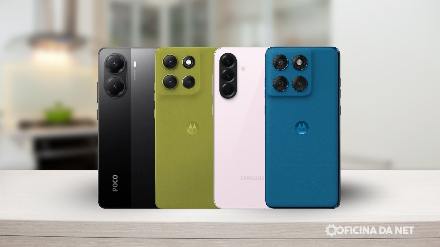 4 celulares potentes que custam menos de R$ 2.000 e rodam tudo sem travar