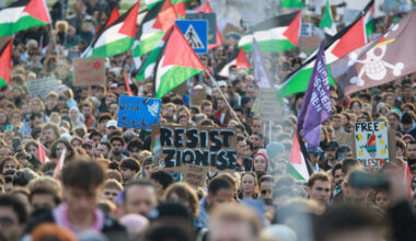 Milhares nas ruas de Londres, Oslo e Milão em apoio ao povo palestiniano
