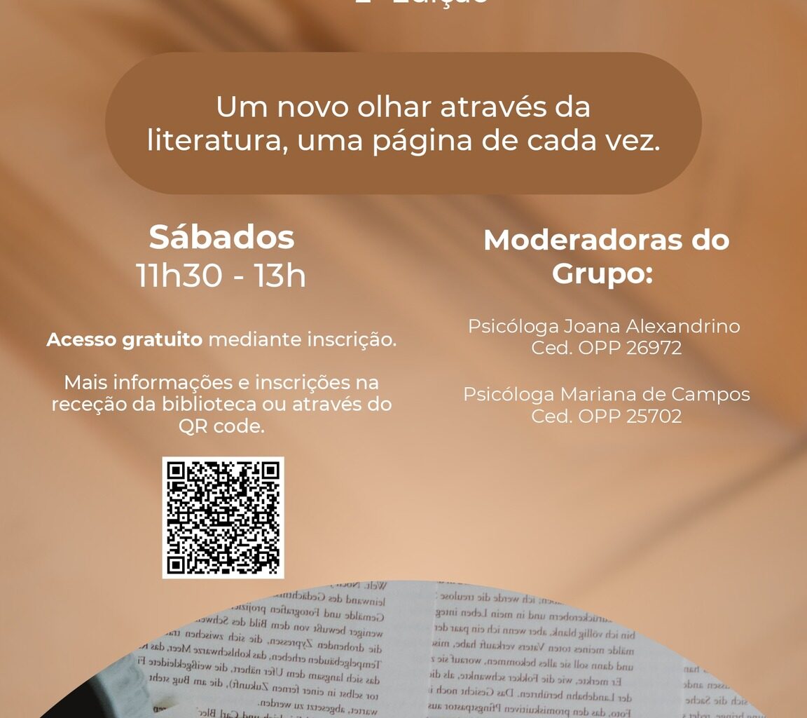 Grupo de Biblioterapia da BPE