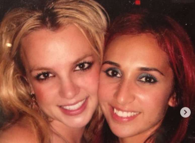 Britney Spears e a bailarina Teresa Espinosa se conheceram em 2003 Britney Spears e a bailarina Teresa Espinosa se conheceram em 2003