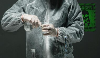 A polícia prendeu um cientista louco com um ataque anafilático