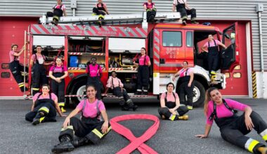 Bombeiros Voluntários da Guarda associam-se à campanha “Outubro Rosa”