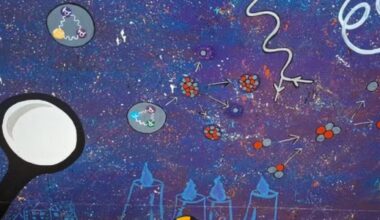 Ciência e arte se combinam em série de pinturas muralistas