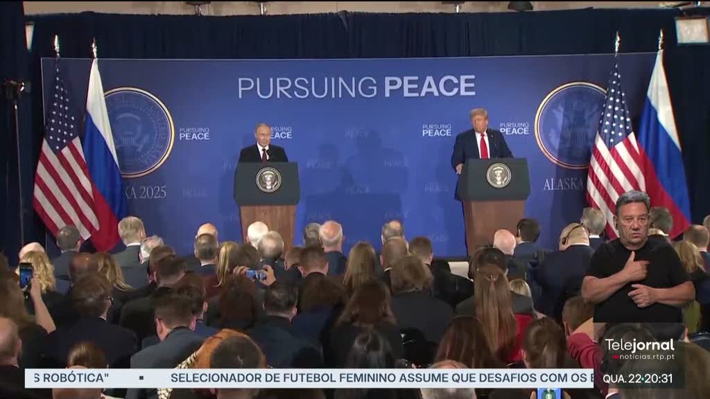 Guerra na Ucrânia. Cimeira entre Trump e Putin sem data marcada - RTP