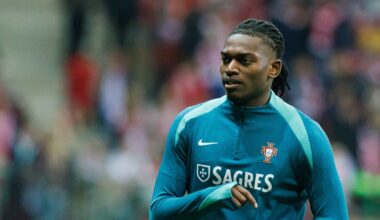 Rafael Leão dispensado da Seleção