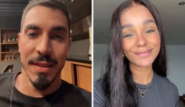 Gabriel David rebate Brunna e dispara: 'Virou uma agressão'