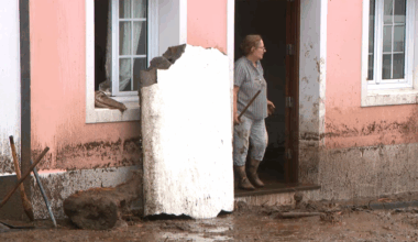 Inundações de casas e estradas. Chuva faz estragos nos Açores